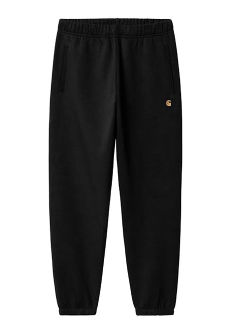 chase sweat pant uomo neri CARHARTT WIP | I03366700F.XX